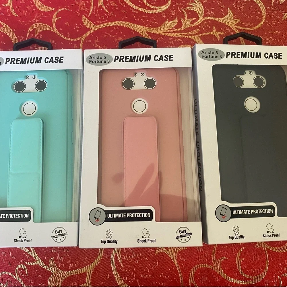 3 for $20 LG Aristo 5 / Fortune 3 Premium Shockproof Phone Case - Black